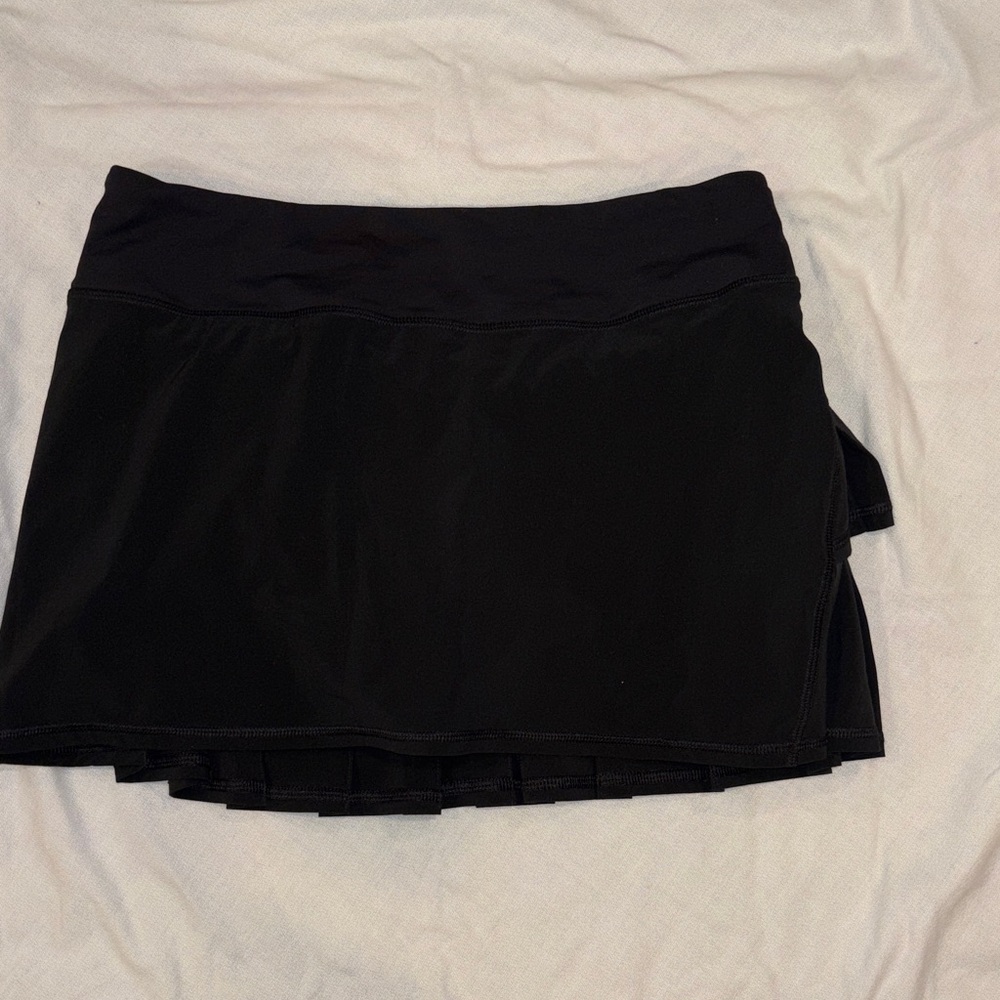 lululemon athletica Black Performance Tennis Skort